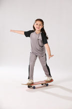 Junior Hustle Fit – Grey/Black